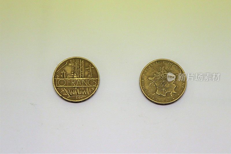 10法郎硬币- 1984年